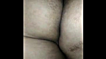 Indian Bengali woman flaunts large buttocks for massive penis