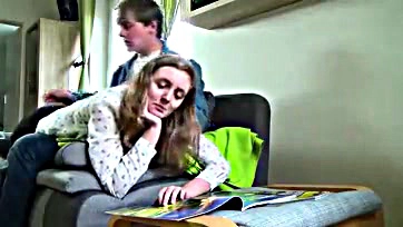 Little sister brutally spanked and humiliated by older sibling