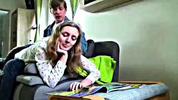 Little sister brutally spanked and humiliated by older sibling