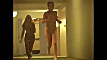 Fucking friends Lia and Alison get naked on Friday